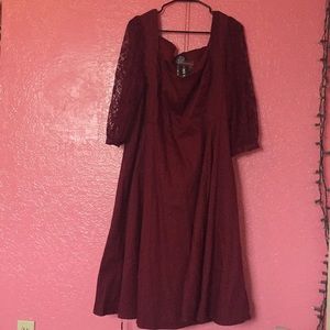 Hearts and Roses/ Swing Dress